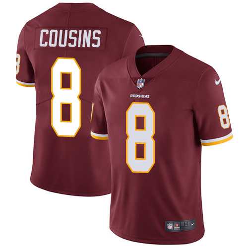 Nike Washington Redskins #8 Kirk Cousins Burgundy Red Team Color NFL Vapor Untouchable Limited Jersey,We sell and wholesale Nike Washington Redskins #8 Kirk Cousins Burgundy Red Team Color NFL Vapor Untouchable Limited Jersey on line form chian!